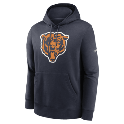 Sudadera con gorro sin cierre Nike de la NFL para hombre Chicago Bears ...