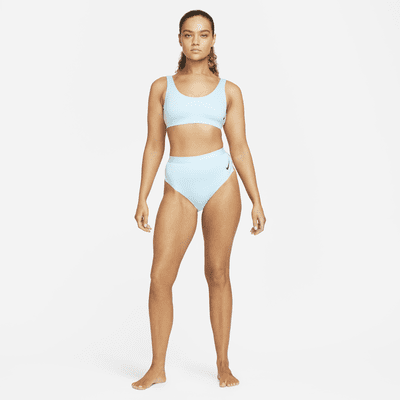 Calzón bikini sexy de cintura alta Nike Sneakerkini para mujer