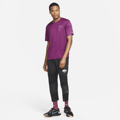 Nike Dri-FIT UV Run Division Miler Men's Graphic Short-Sleeve Top. Nike UK