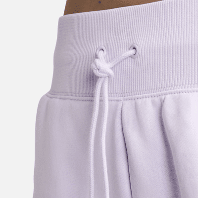 Shorts de ajuste holgado y tiro alto para mujer Nike Sportswear Phoenix Fleece