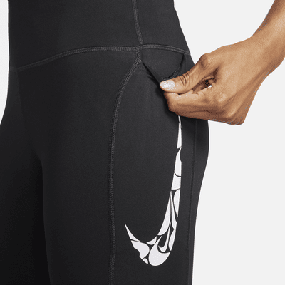 Nike Fast Women's Mid-Rise 7/8 Running Leggings with Pockets