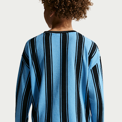 Nike Sportswear Collection Big Kids' Long-Sleeve Mesh Jersey