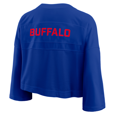 Buffalo Bills Wide Receiver Jersey Fashion Women's Nike Dri-FIT NFL Cropped Top