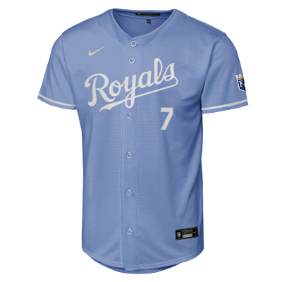 Bobby Witt, Jr. Kansas City Royals Big Kids' Nike MLB Stadium Home Jersey