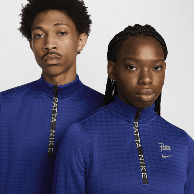 Maglia a manica lunga con zip a metà lunghezza Nike x Patta Running Team