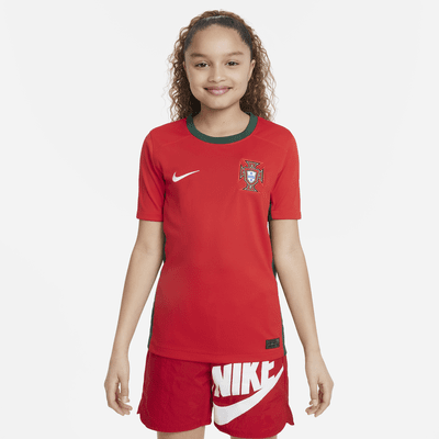 Draai vast tijdelijk Intimidatie Portugal 2023 Stadium Home Big Kids' Nike Dri-FIT Soccer Jersey. Nike.com