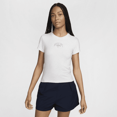 Playera cropped para mujer Nike Sportswear Chill Knit