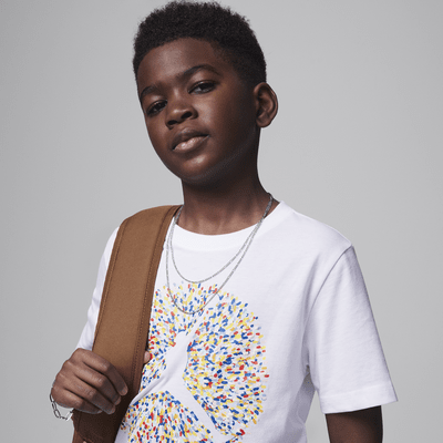 Playera con gráfico para niños talla grande Jordan Poolside Jumpman