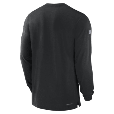 Nike Men's Atlanta Falcons Sideline Alt Black Velocity Long Sleeve