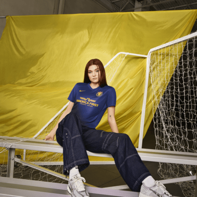 Jersey de fútbol Nike Dri-FIT Replica de la NWSL de los Utah Royals segunda equipación 2024 Stadium para mujer