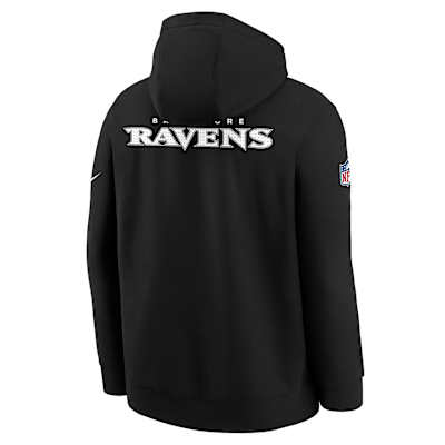 Baltimore Ravens Sideline Club Big Kids' Nike NFL Pullover Hoodie