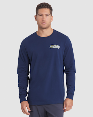 Мужская футболка Seattle Seahawks Rivalries Collection Essential Nike NFL Long-Sleeve