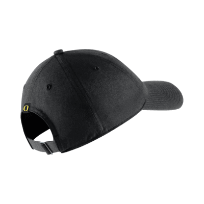 Gorra universitaria Nike Oregon Heritage86 Swoosh