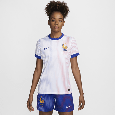 Maglia da calcio replica Nike Dri-FIT FFF (squadra maschile) 2024/25 Stadium da donna – Away