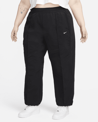 Женские  Nike Sportswear Everything Wovens Mid-Rise Open-Hem Pants (Plus Size)