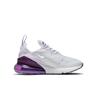 purple nike air 270