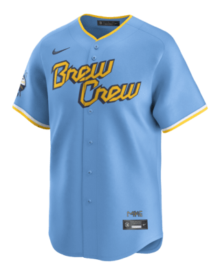 Мужские джерси Milwaukee Brewers City Connect Nike Dri-FIT ADV MLB Limited Jersey