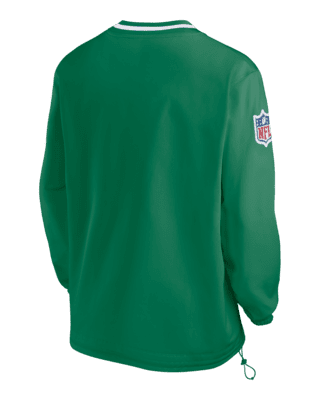 Philadelphia Eagles Team Men's Nike NFL Long-Sleeve Windshirt.