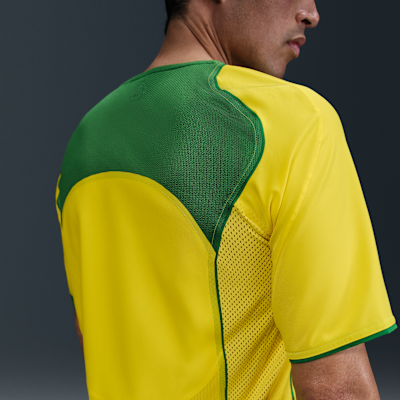 Brazil 2004 Total 90 Reissue Men's Nike Soccer Replica Jersey