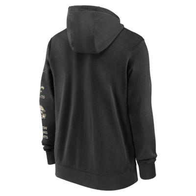 New Orleans Saints Club Men's Nike NFL Full-Zip Hoodie