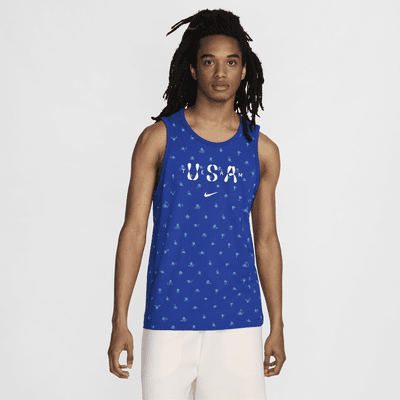 Camiseta de tirantes Nike para hombre USA Club