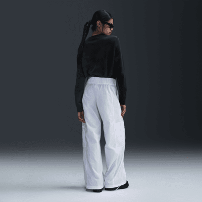 Sweatshirt med rund hals Nike Sportswear Club Fleece för kvinnor