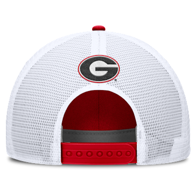 Georgia On-Field Rise Men's Nike College Trucker Adjustable Hat