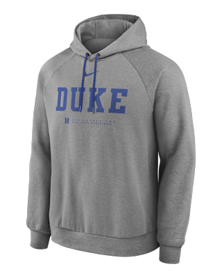 Мужское худи Duke Courtside Basketball Practice Nike Dri-FIT Pullover Hoodie для баскетбола