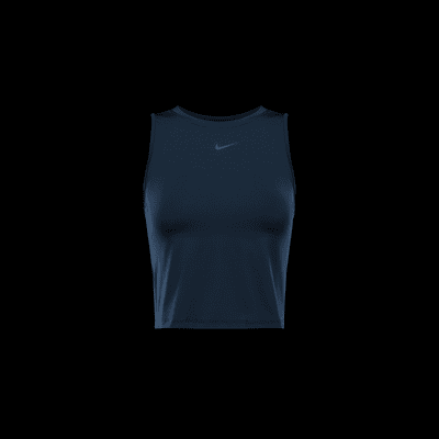 Camisola sem mangas recortada Dri-FIT Nike One Classic para mulher