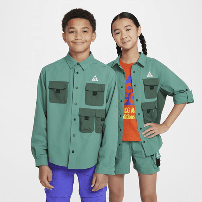 Nike ACG 'Devastation Trail' UV-top met Dri-FIT voor kids