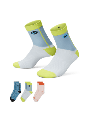 Unisex носки Nike Everyday Plus Lightweight Training Ankle Socks для тренировок