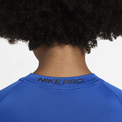 Nike Pro Big Kids' (Boys') Dri-FIT Short-Sleeve Top