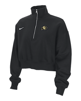 Женские  Colorado Phoenix Fleece Nike College Cropped 1/4-Zip Top