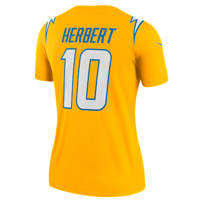 Justin Herbert Los Angeles Chargers Women's Nike Dri-FIT NFL Legend Jersey