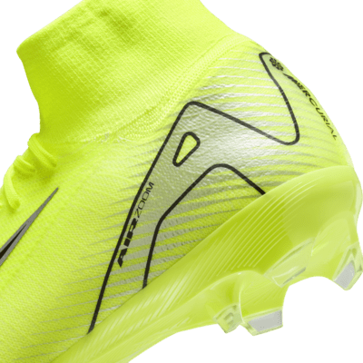 Chaussure de foot montante à crampons FG Nike Mercurial Superfly 10 Pro