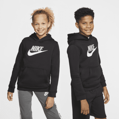 Sudadera con gorro sin cierre para niños talla grande Nike Sportswear Club Fleece