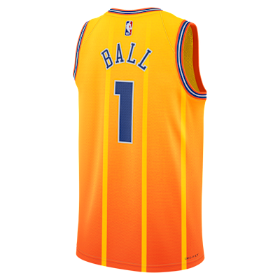 LaMelo Ball Charlotte Hornets City Edition Men's Nike NBA Swingman Jersey