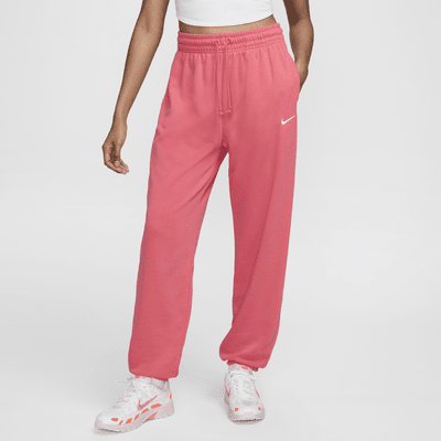 Pants de entrenamiento de French Terry oversized de tiro alto para mujer Nike Sportswear Phoenix Fleece