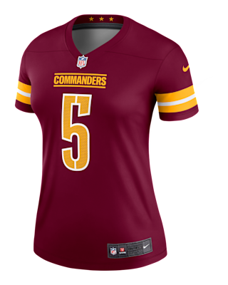 Женские джерси Jayden Daniels Washington Commanders Nike Dri-FIT NFL Legend Jersey