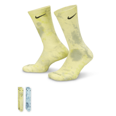 Calze di media lunghezza ammortizzate Nike Everyday Plus (2 paia)