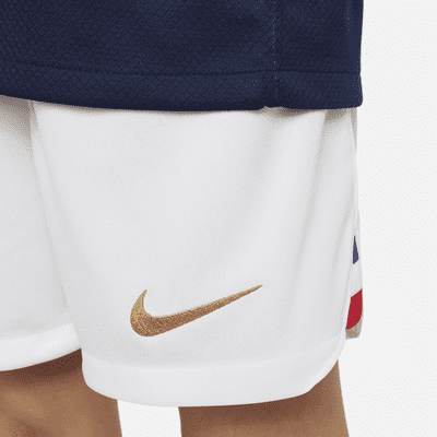 FFF 2022/23 Home Younger Kids' Nike Football Kit. Nike IL