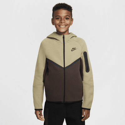 Nike Sportswear Tech Fleece Older Kids' Full-Zip Hoodie