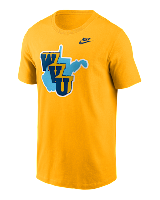 Мужская футболка West Virginia 1965 Throwback Nike College