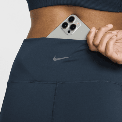 Shorts de ciclismo de tiro alto de 18 cm para mujer Nike One Wrap