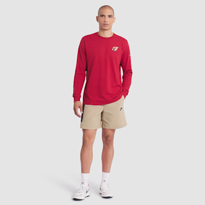 Playera de manga larga Nike de la NFL para hombre Arizona Cardinals Rivalries Collection Essential