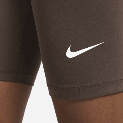 Shorts de ciclismo de tiro alto de 20 cm para mujer Nike Sportswear Classic