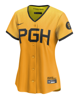 Женские джерси Roberto Clemente Pittsburgh Pirates City Connect Nike Dri-FIT ADV MLB Limited Jersey