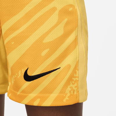 Short de foot Replica Nike Dri-FIT FFF 2024 Stadium Extérieur pour ado