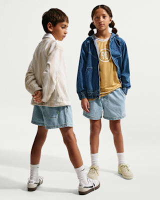 Детские шорты Nike Sportswear Collection Big Kids' Denim Shorts