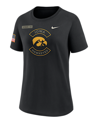 Женская футболка Iowa Military Appreciation Nike Dri-FIT College